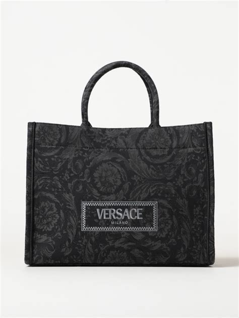 borsa dorata versace|Borse Athena .